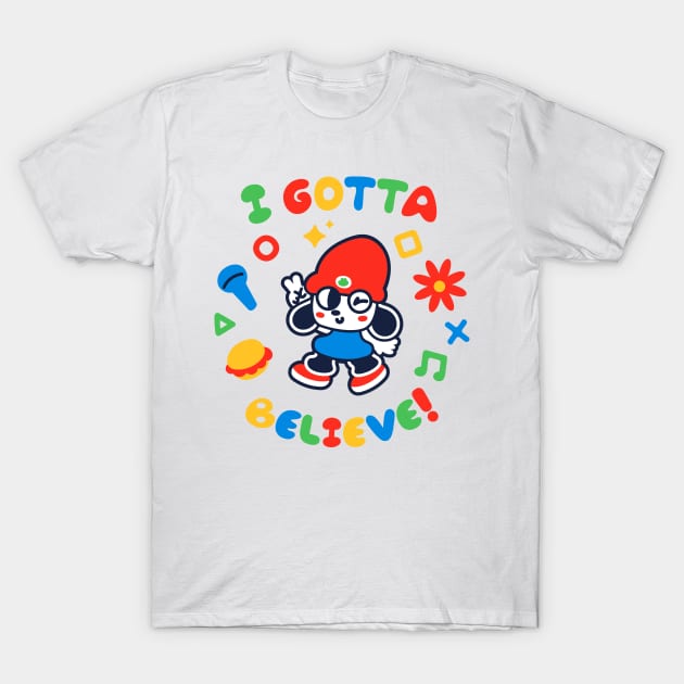 Gotta Believe v2 T-Shirt by demonigote